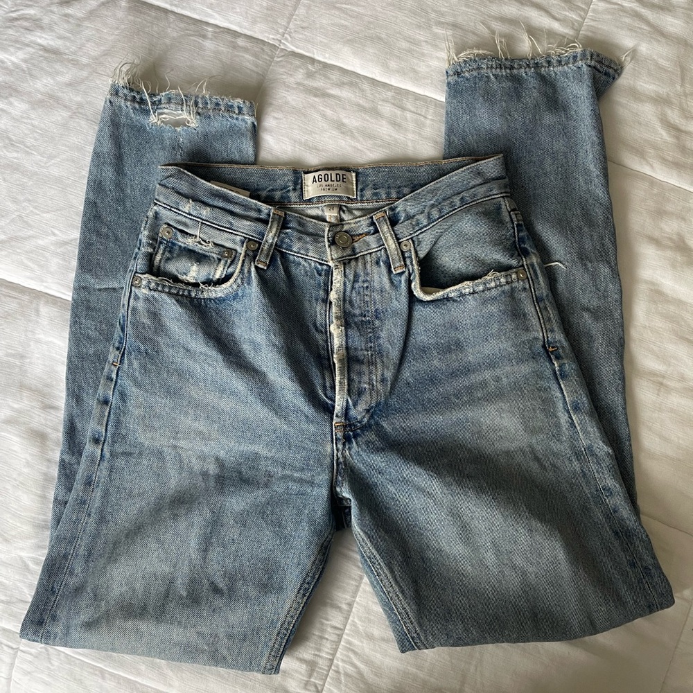 AGOLDE FEEL GOOD JEANS - Picture 2 of 8